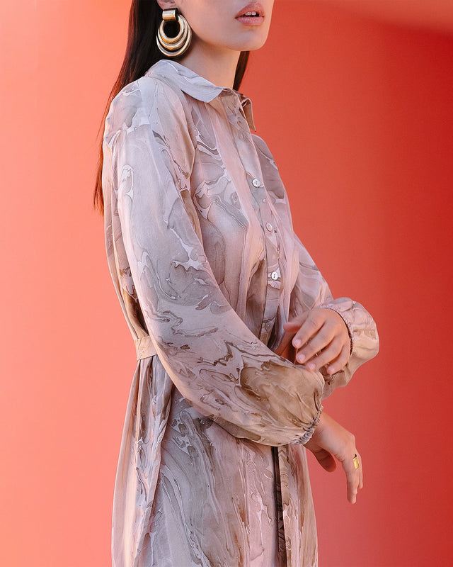 Robe Cypress Bois texturé | Mes Demoiselles Paris - Image 3