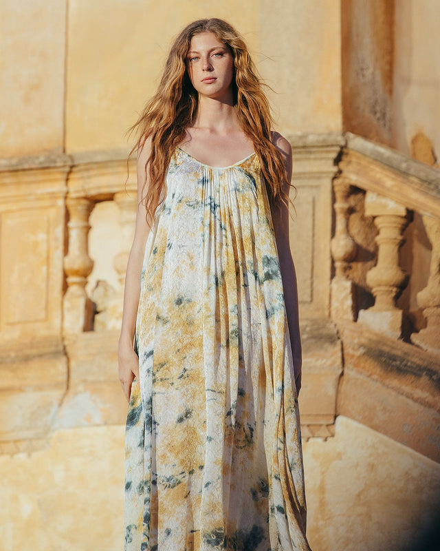 Robe Ivol  Kaki / Ocre | Mes Demoiselles Paris - Image 2