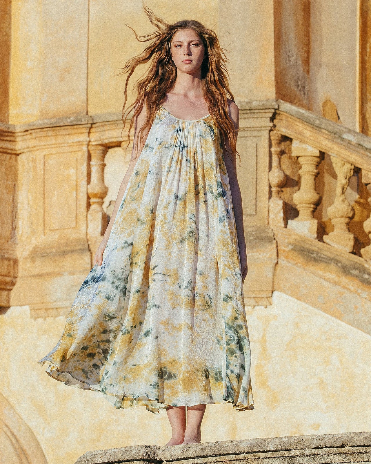 Robe Ivol  Kaki / Ocre | Mes Demoiselles Paris - Image 6