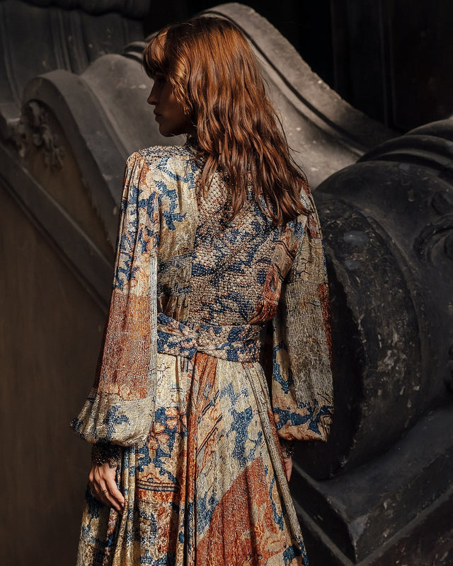 Robe Nilah  Multicolore | Mes Demoiselles Paris - Image 3