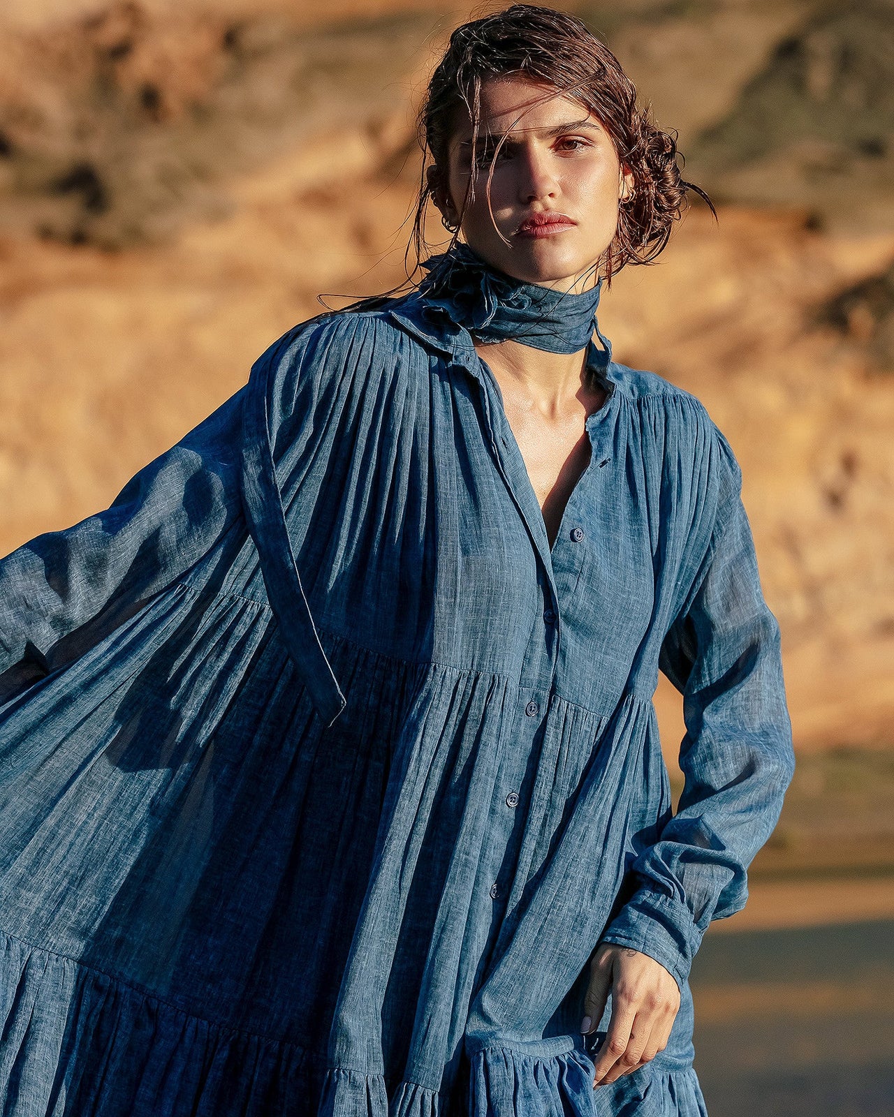 Robe Nirvana Bleu | Mes Demoiselles Paris - Image 5