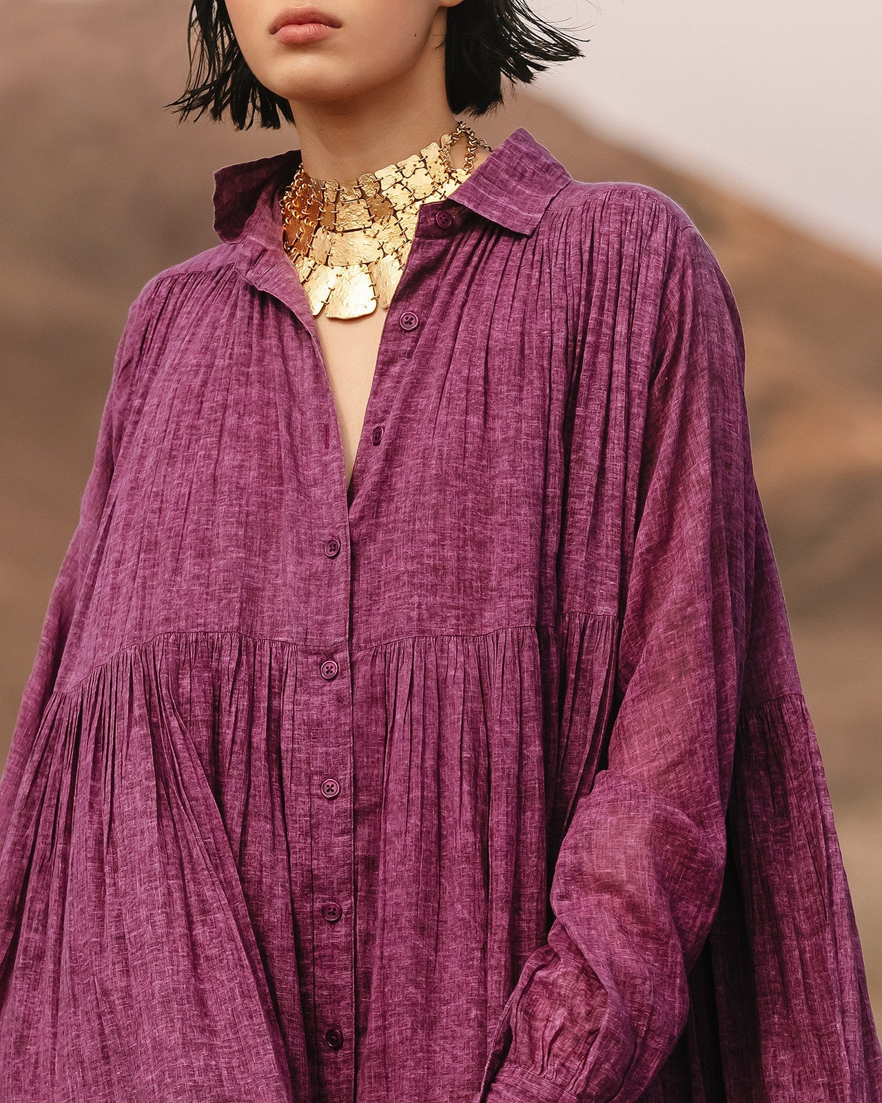 Robe Nirvana Violine | Mes Demoiselles Paris - Image 4