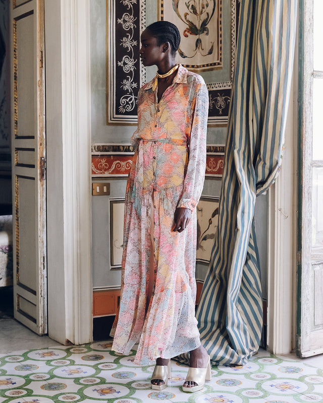 Robe Odette Multicolore | Mes Demoiselles Paris - Image 1