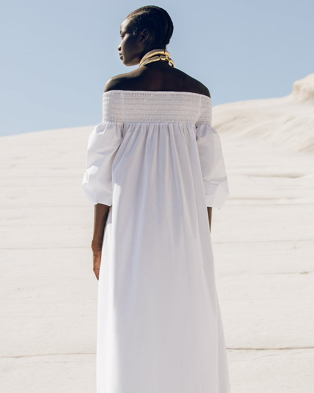 Robe Parimar  Blanc | Mes Demoiselles Paris - Image 2