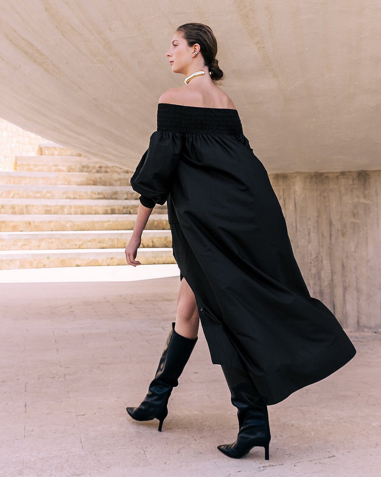 Robe Parimar Noir | Mes Demoiselles Paris - Image 3