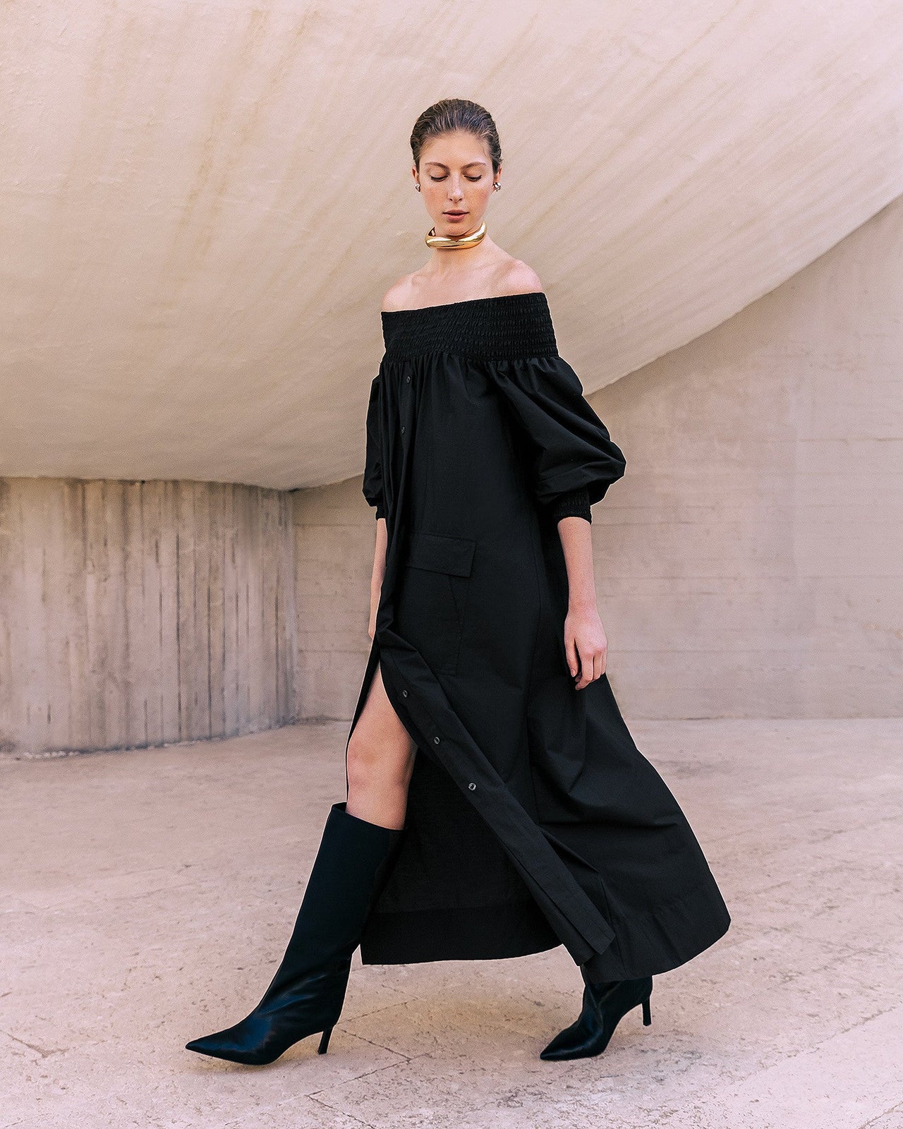 Robe Parimar Noir | Mes Demoiselles Paris - Image 5