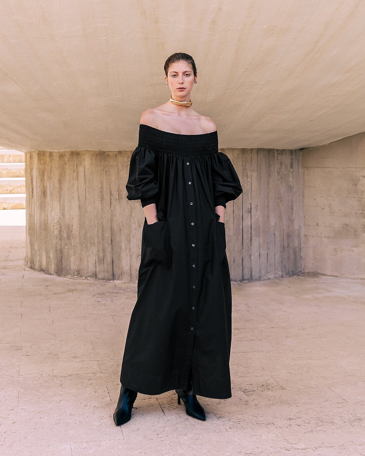 Robe Parimar Noir | Mes Demoiselles Paris - Image 1