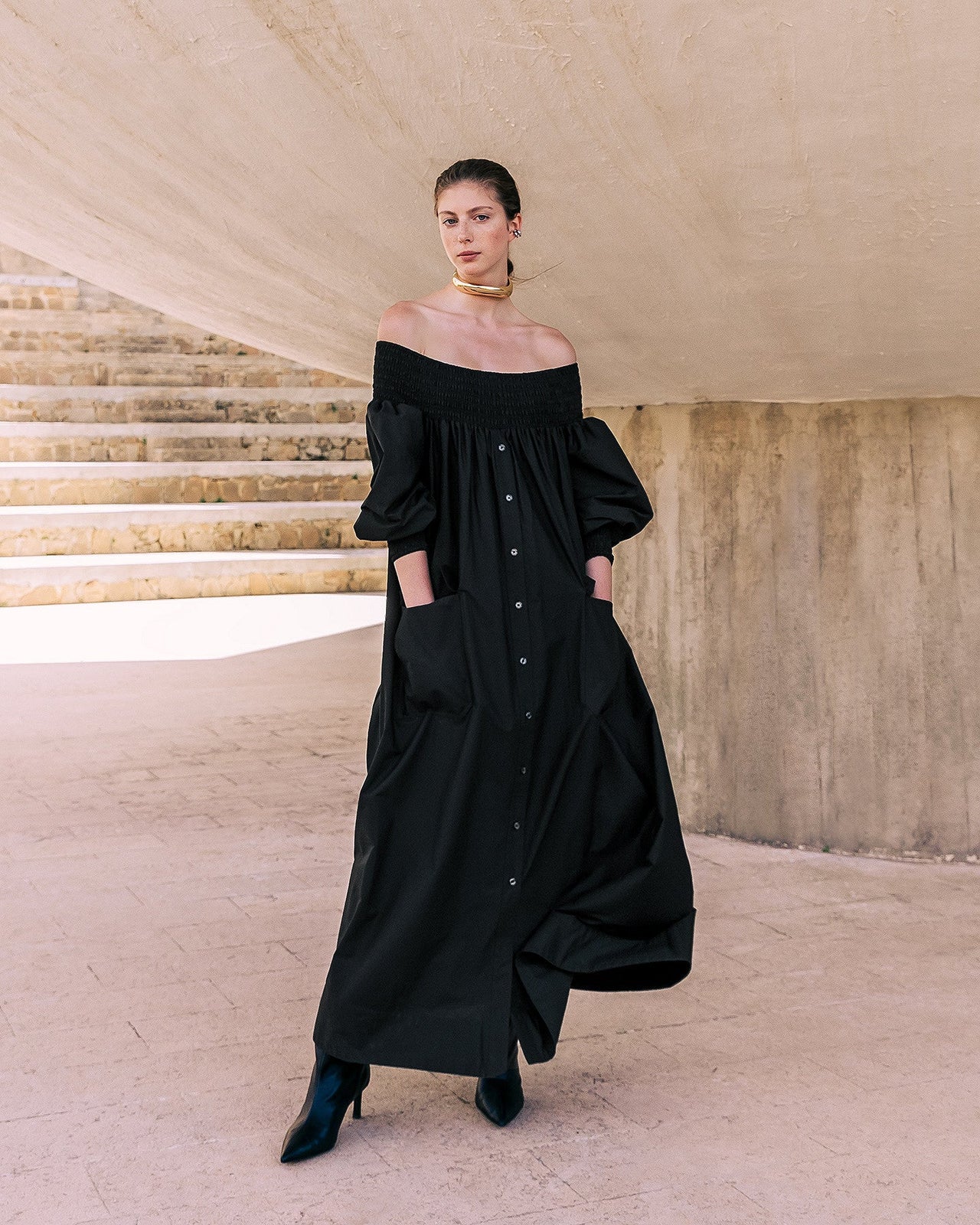 Robe Parimar Noir | Mes Demoiselles Paris - Image 7