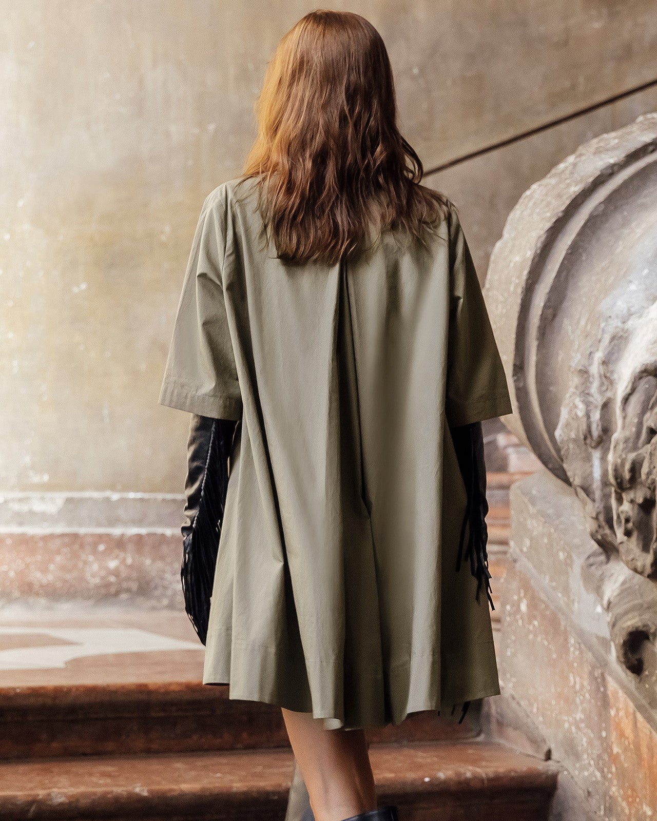 Robe Perle Kaki | Mes Demoiselles Paris - Image 6