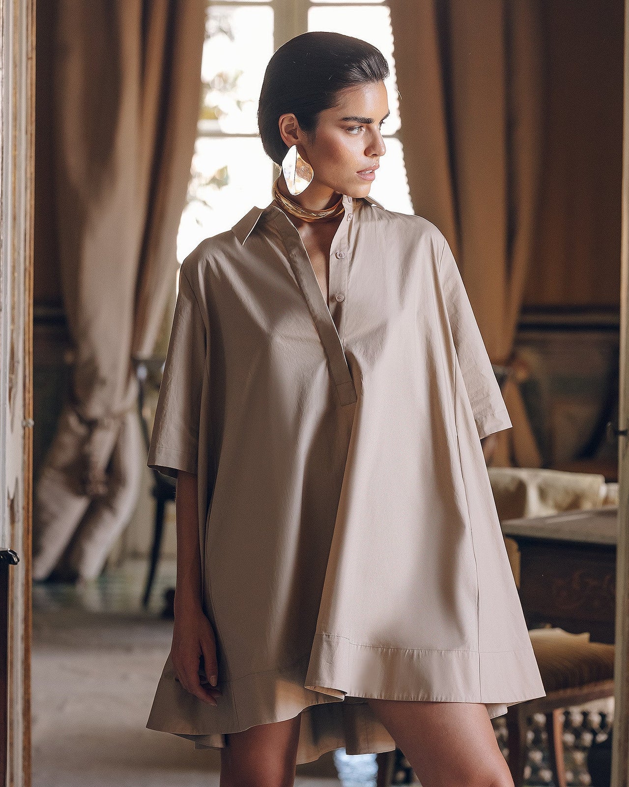 Robe Perle Sable | Mes Demoiselles Paris - Image 4