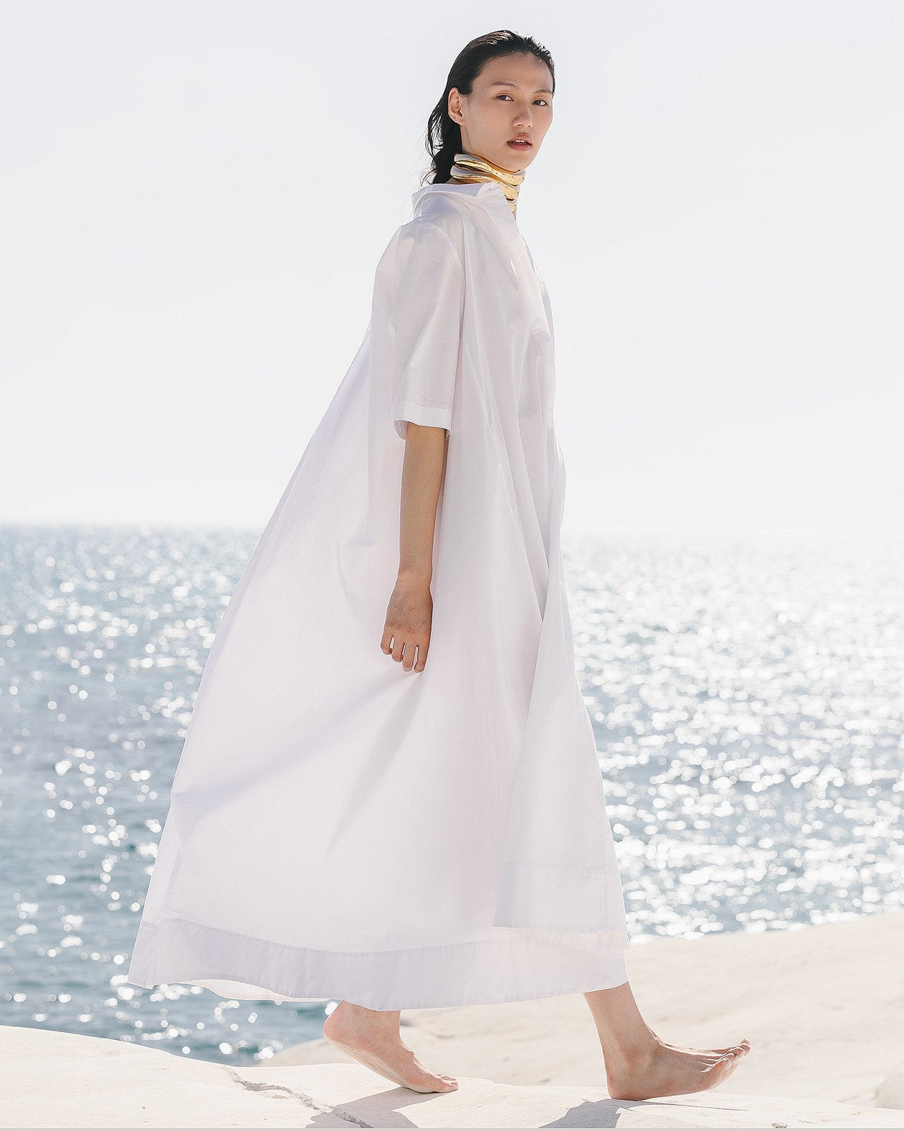 Robe Pierre de soleil Blanc | Mes Demoiselles Paris - Image 1