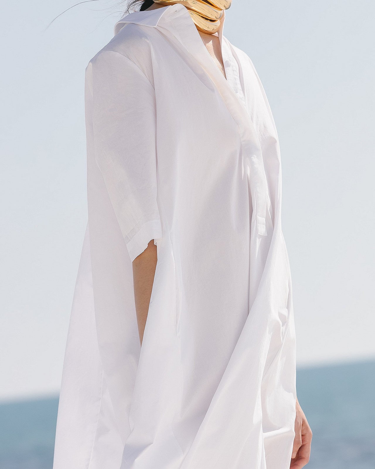 Robe Pierre de soleil Blanc | Mes Demoiselles Paris - Image 3