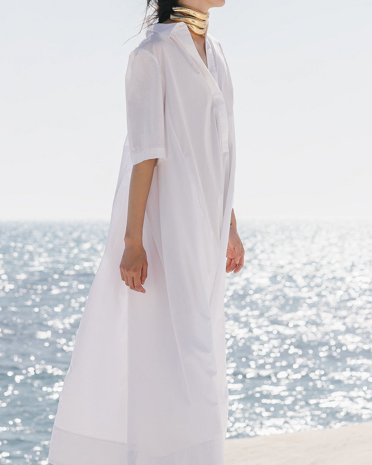 Robe Pierre de soleil Blanc | Mes Demoiselles Paris - Image 5