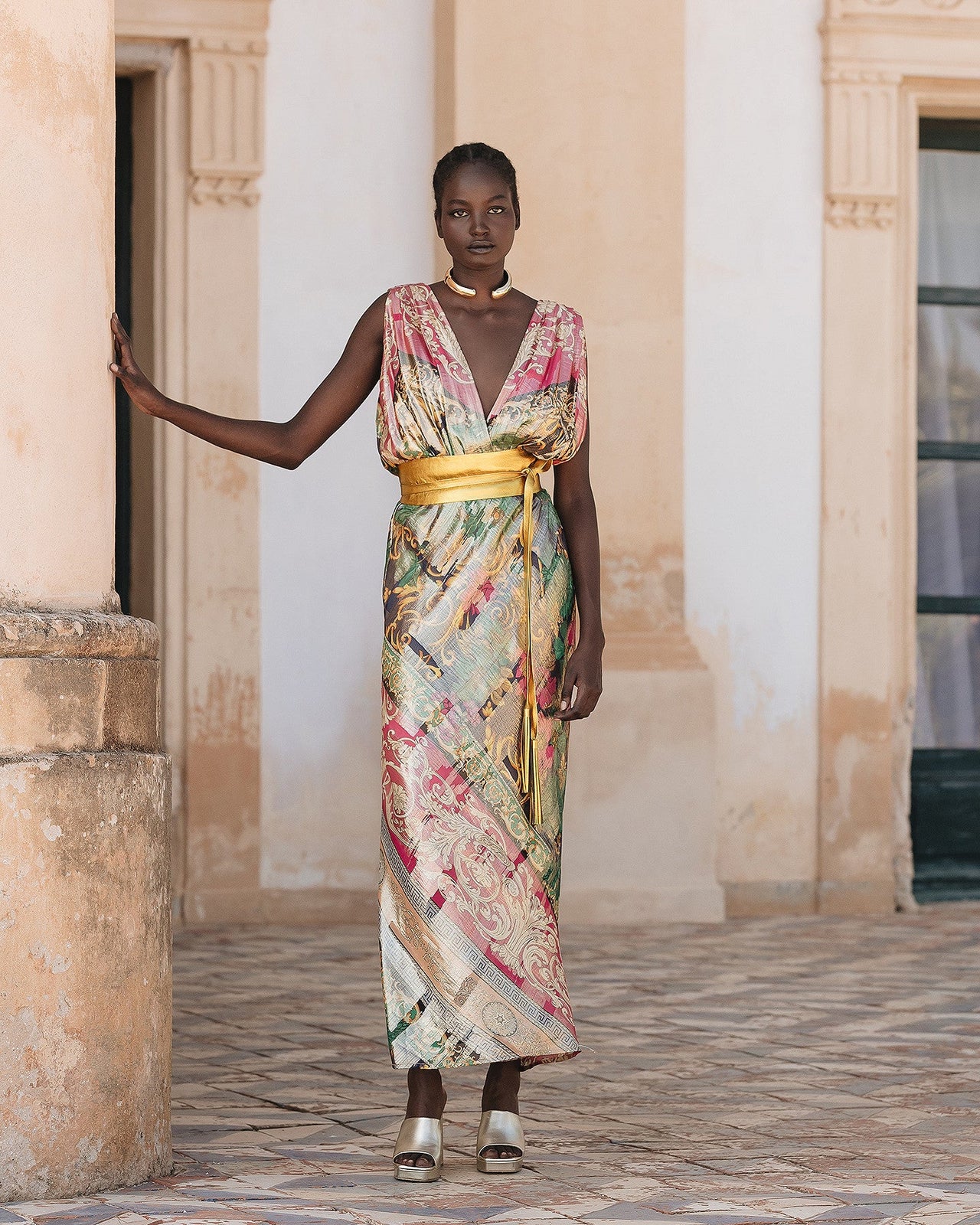 Robe Reva Imprimé Rose | Mes Demoiselles Paris - Image 7