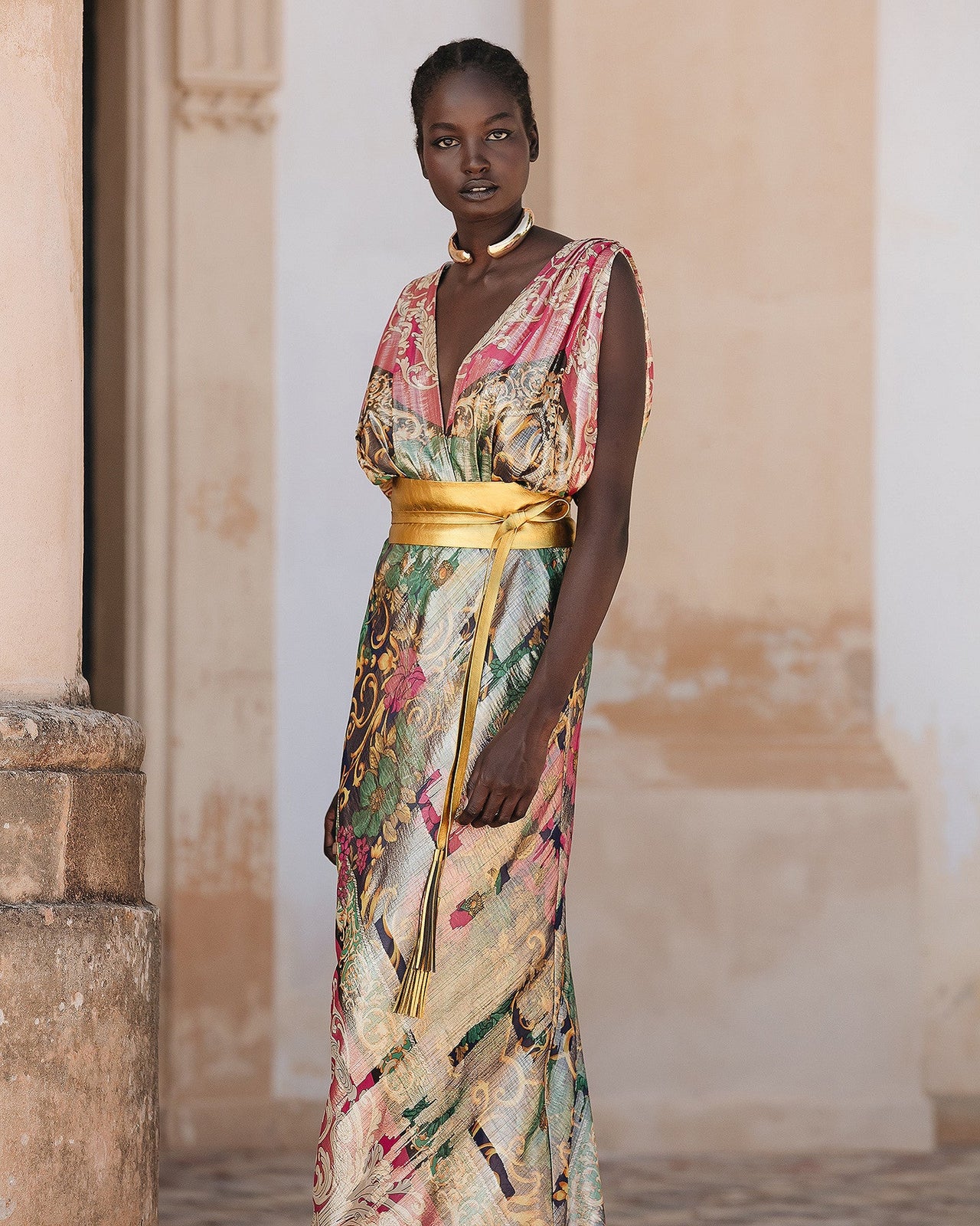 Robe Reva Imprimé Rose | Mes Demoiselles Paris - Image 8