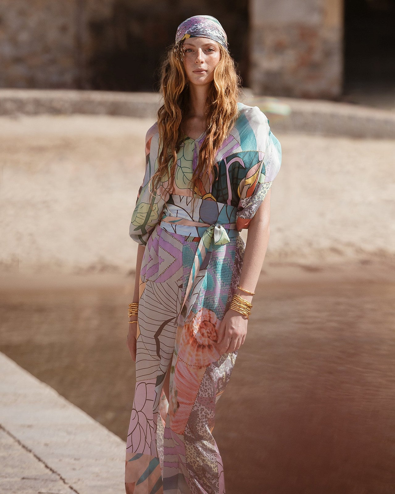 Robe Sonal Multicolore | Mes Demoiselles Paris - Image 3