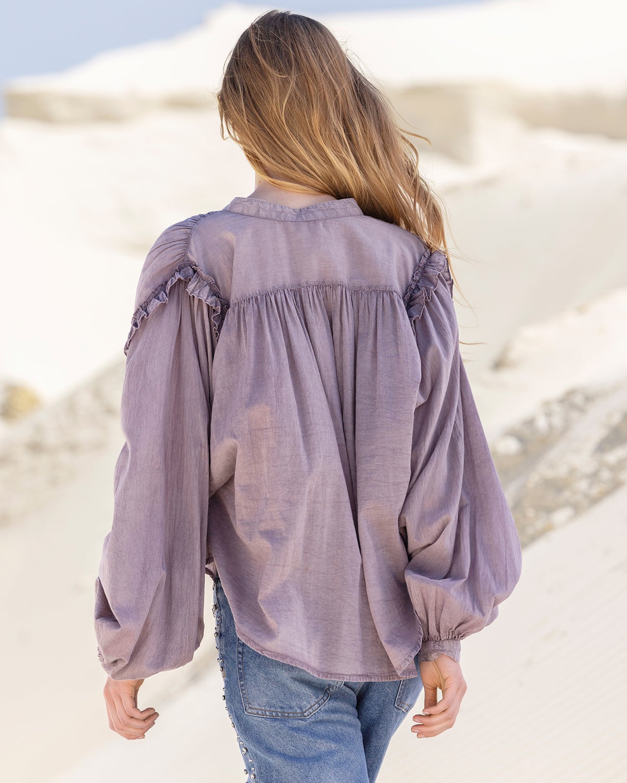 Chemise Sati - Violet - Image 5