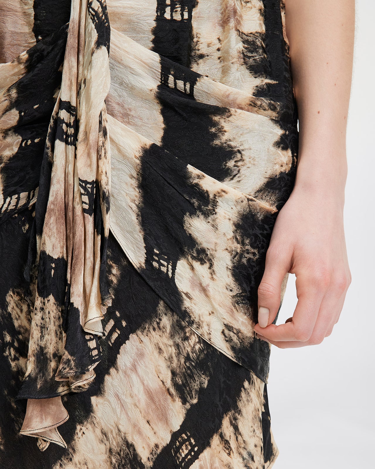 Fuzal Skirt - Beige - Image 5