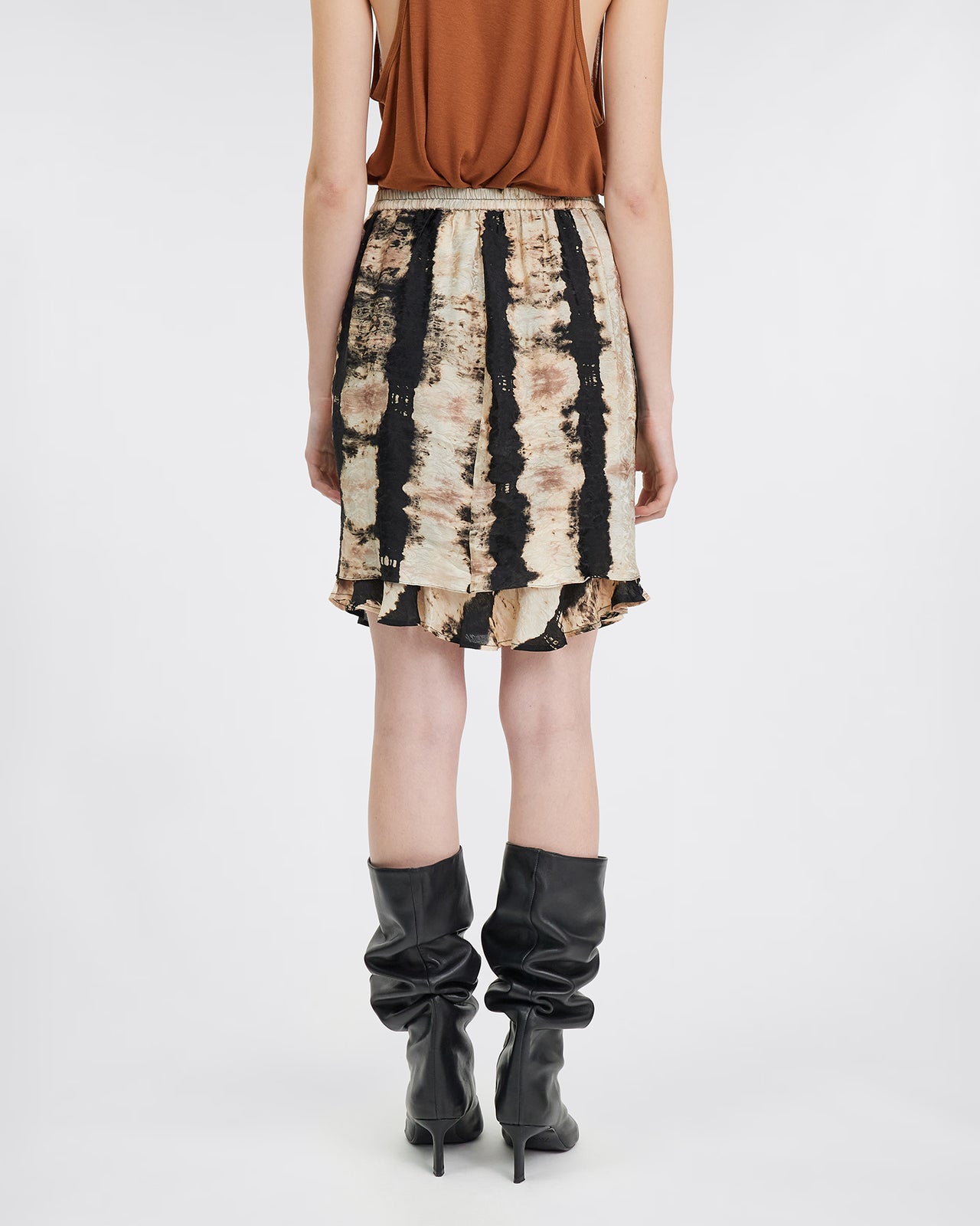 Fuzal Skirt - Beige - Image 6