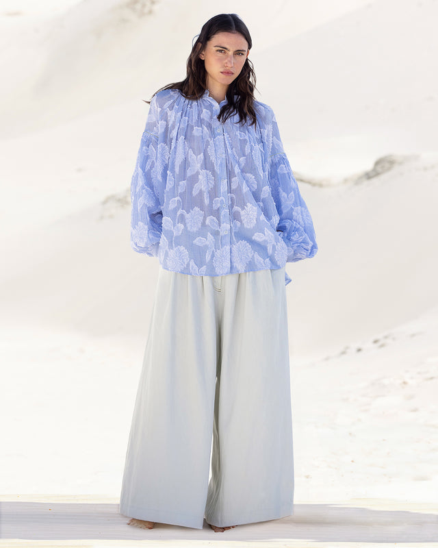 Blouse Thea - Blue - Image 1
