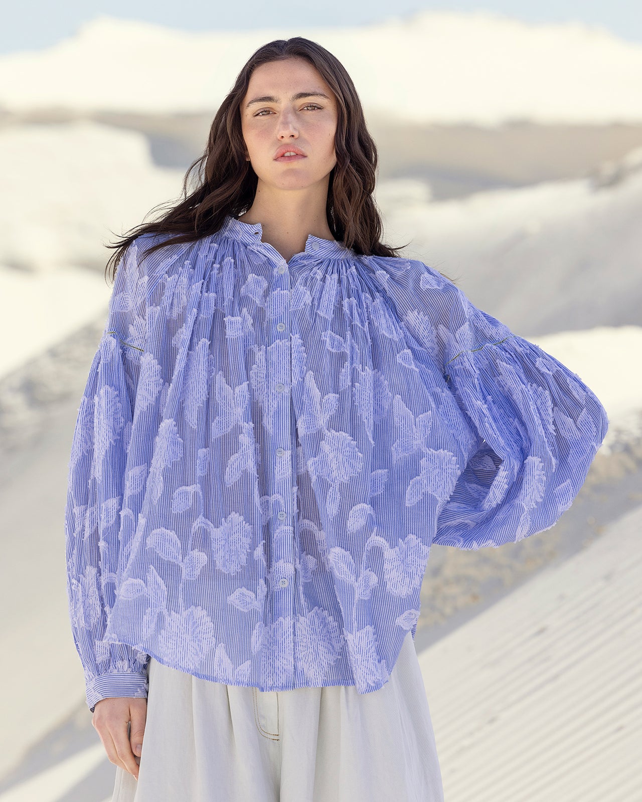 Blouse Thea - Bleu - Image 4