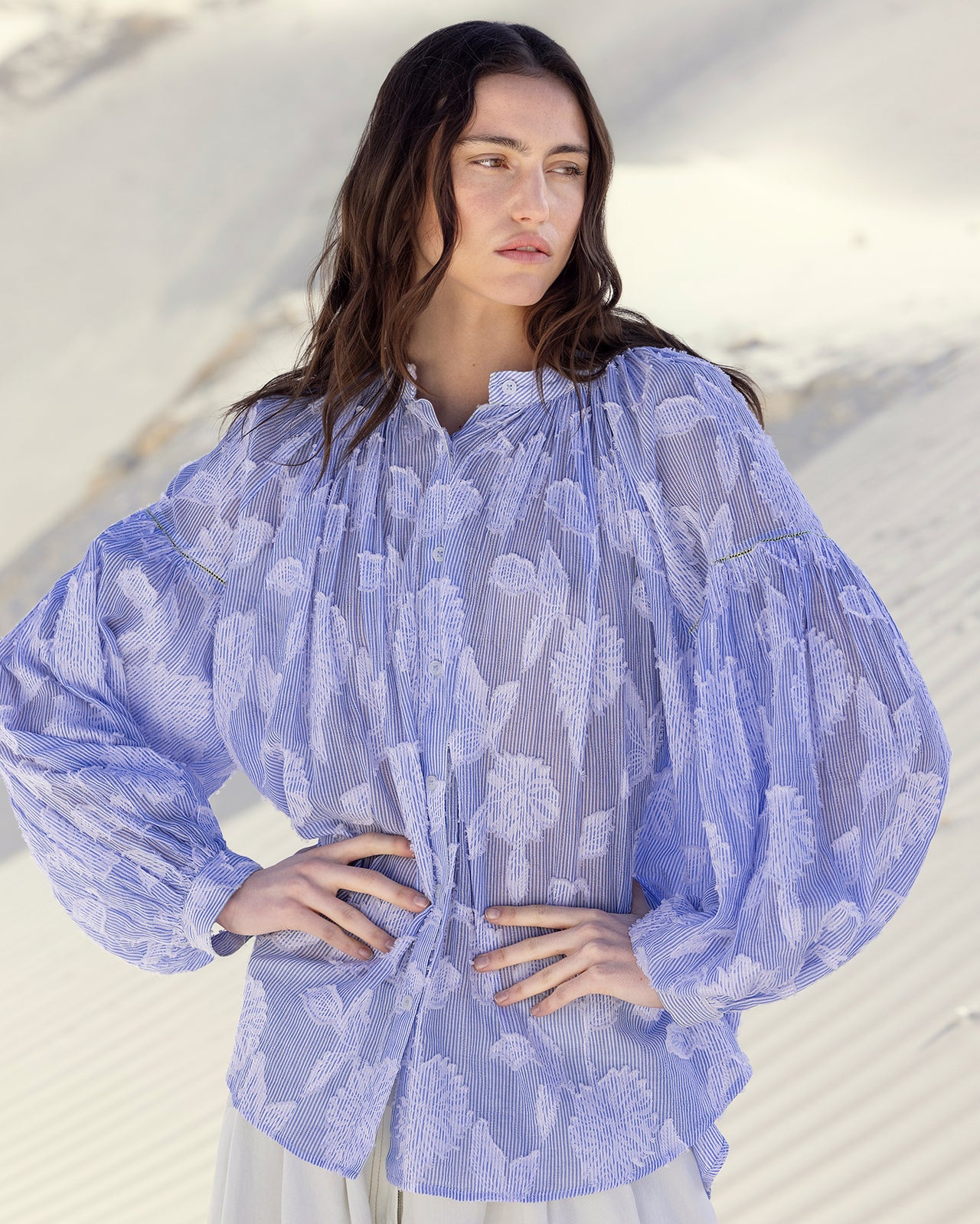 Blouse Thea - Bleu - Image 5