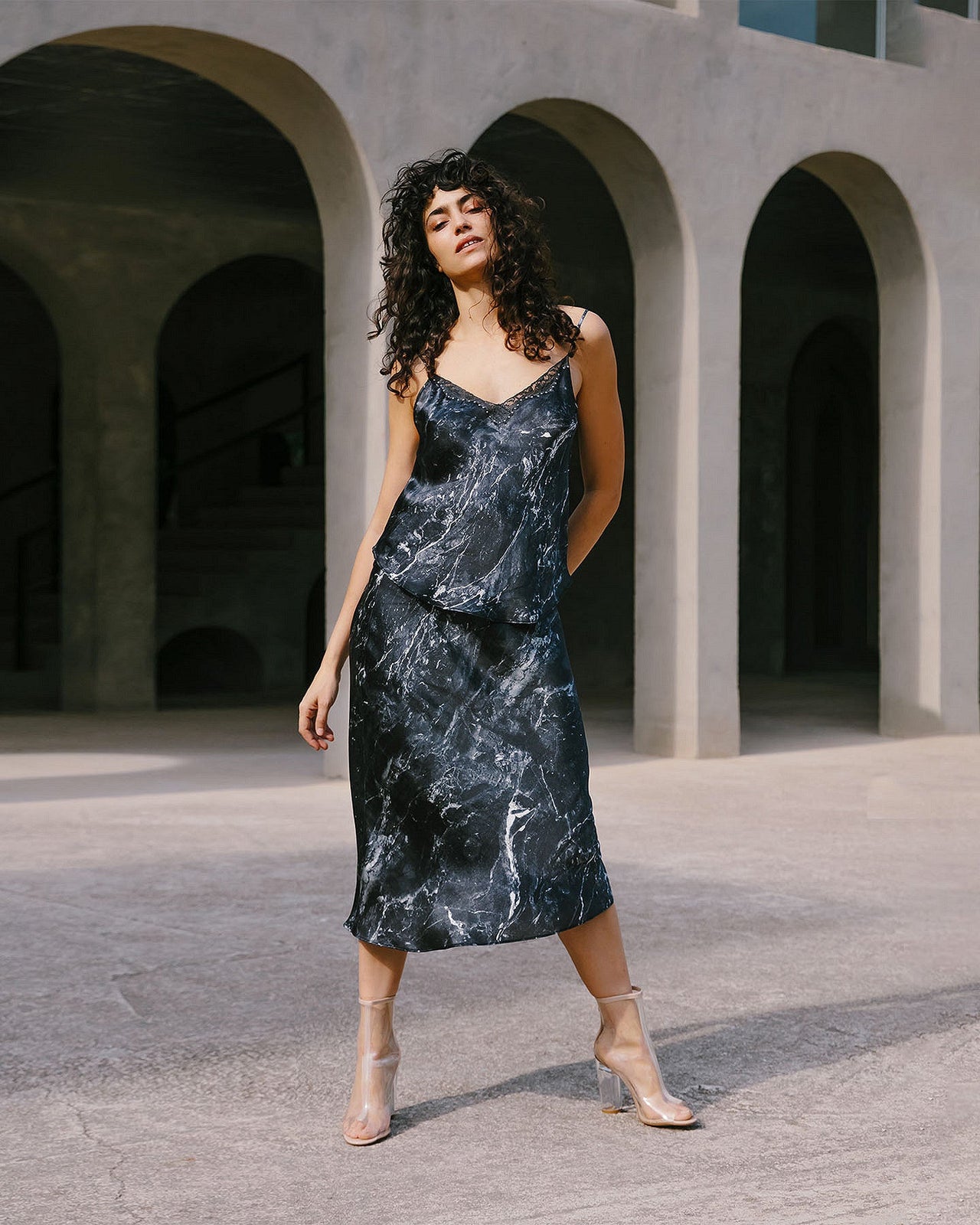 Top Solene Marbre noir | Mes Demoiselles Paris - Image 3