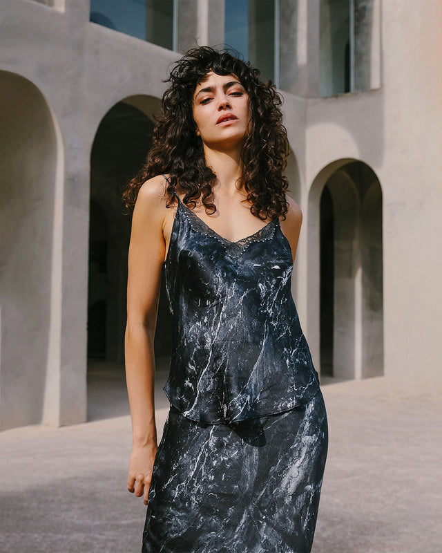 Top Solene Marbre noir | Mes Demoiselles Paris - Image 3