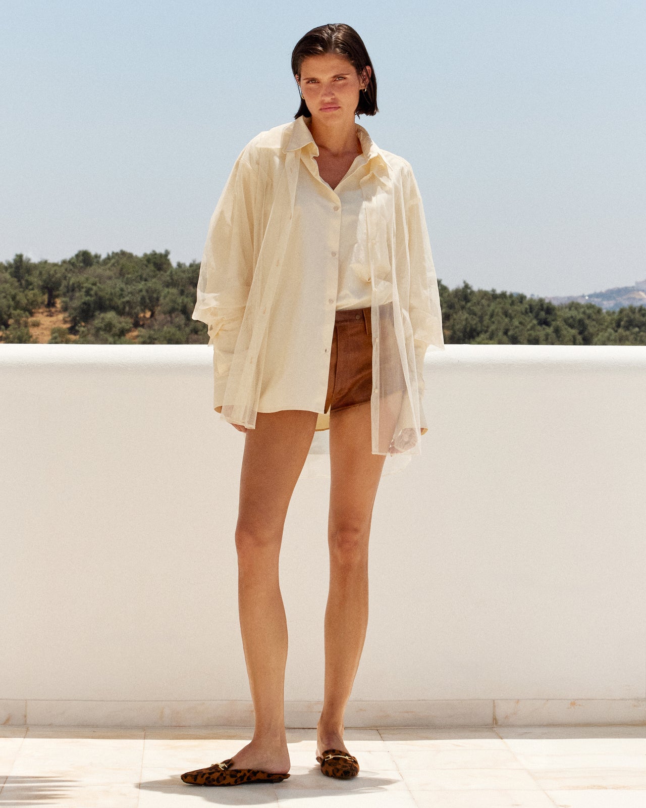 Vespera Shirt - Beige - Image 1