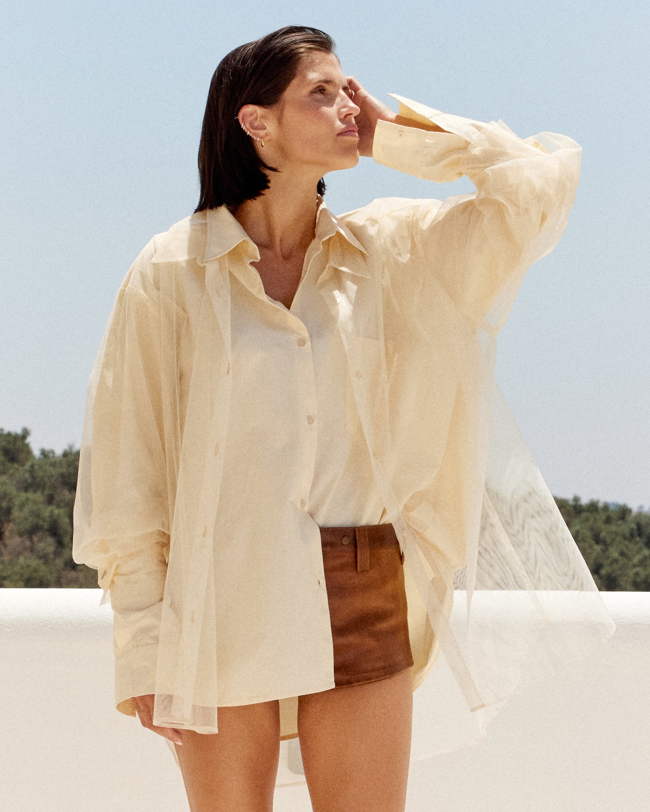 Vespera Shirt - Beige - Image 4