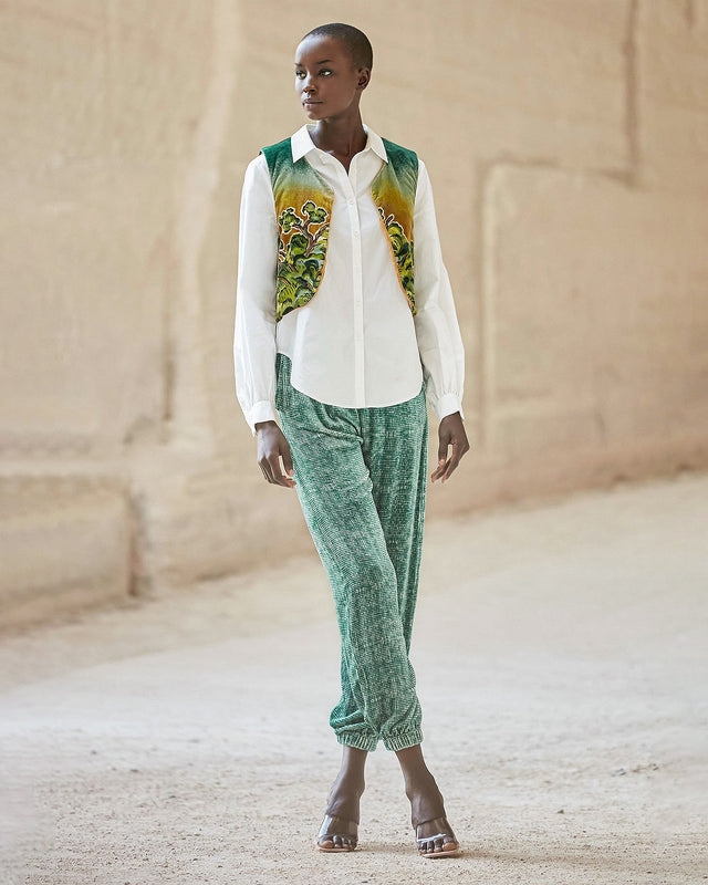 Veste Betula Imprimé vert | Mes Demoiselles Paris - Image 2