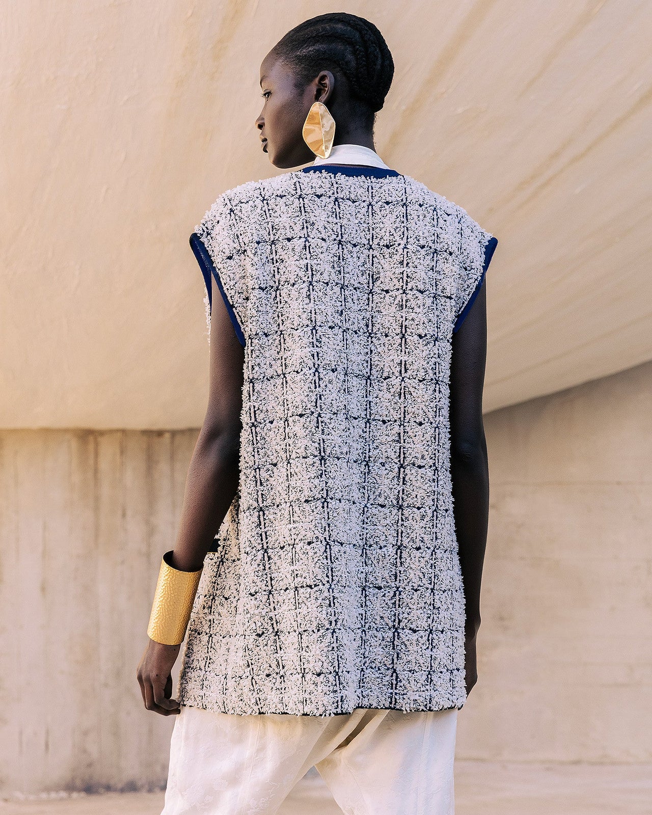 Veste Cadi Navy / Ecru | Mes Demoiselles Paris - Image 5