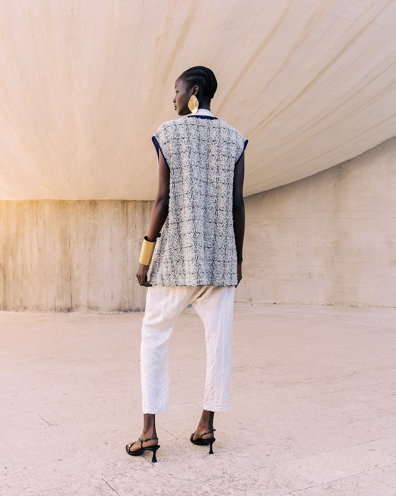 Veste Cadi Navy / Ecru | Mes Demoiselles Paris - Image 6