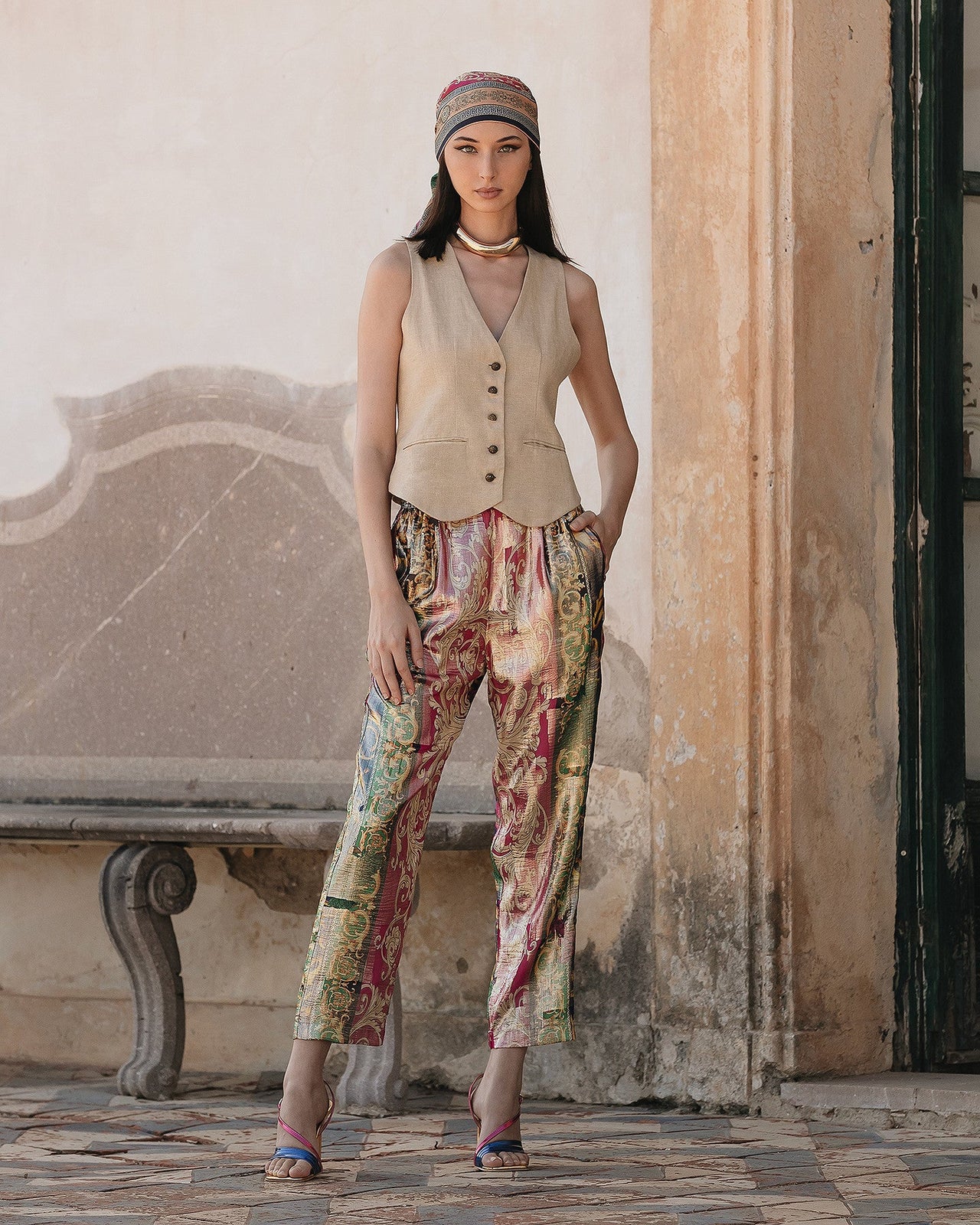 Veste Garbo Or | Mes Demoiselles Paris - Image 1