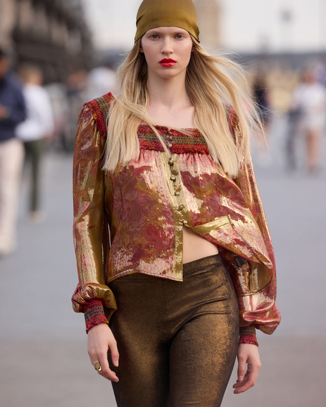 Blouse Wiwi - Rouge - Image 1