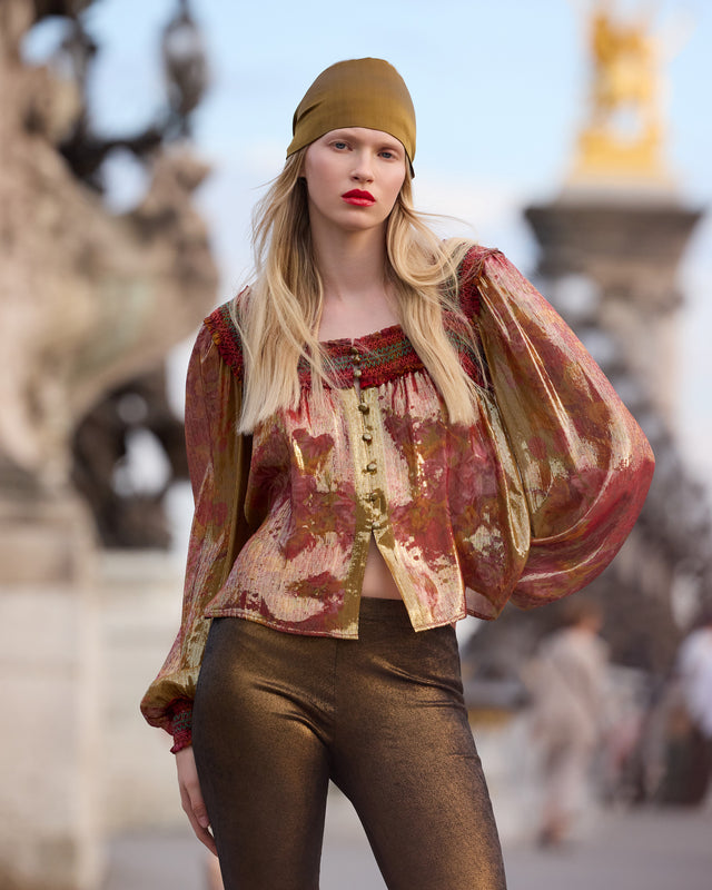 Blouse Wiwi - Rouge - Image 3