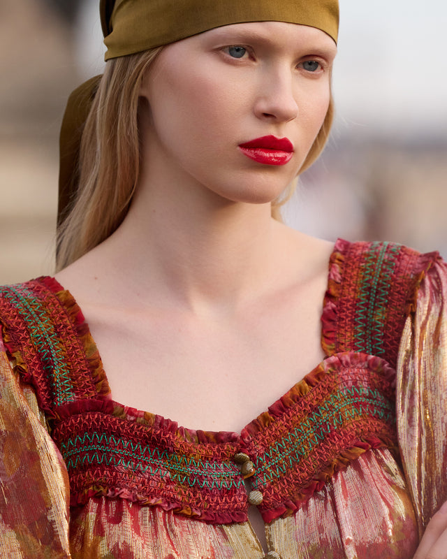 Blouse Wiwi - Rouge - Image 3
