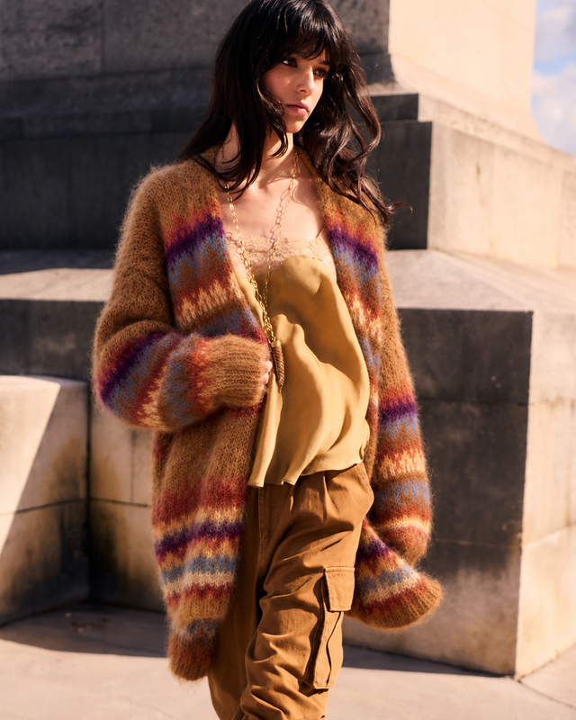 Fadel Coat - Brown - Image 2