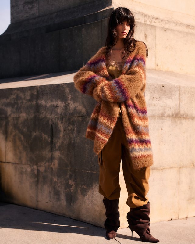 Fadel Coat - Brown - Image 3