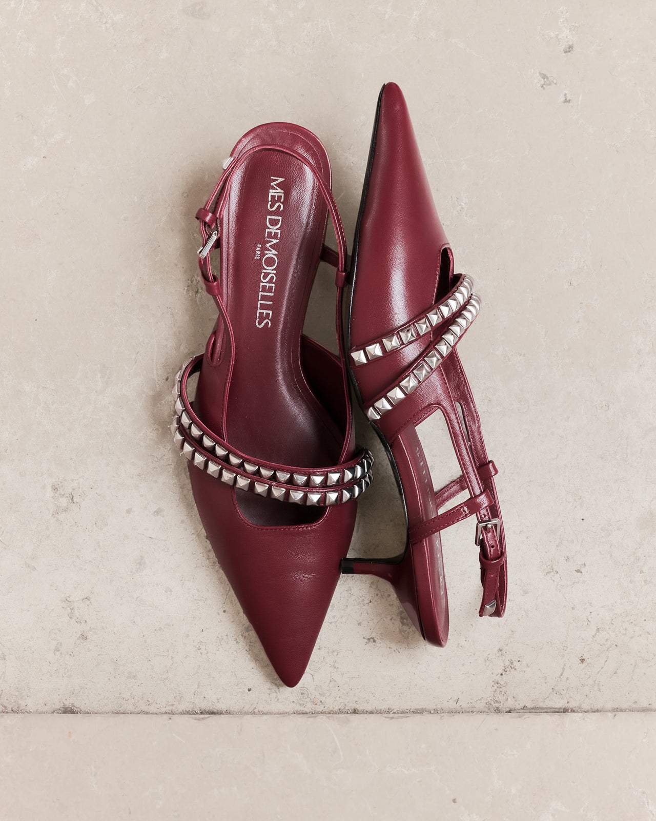 Shoes Tauri - Burgundy - Image 1