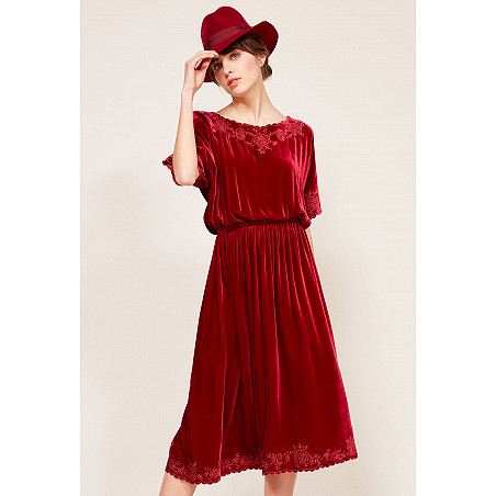 red designer clothes