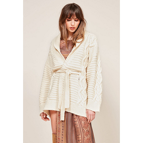 ecru cardigan