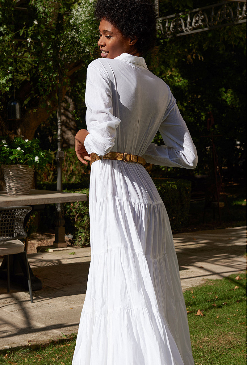 robe blanche createur