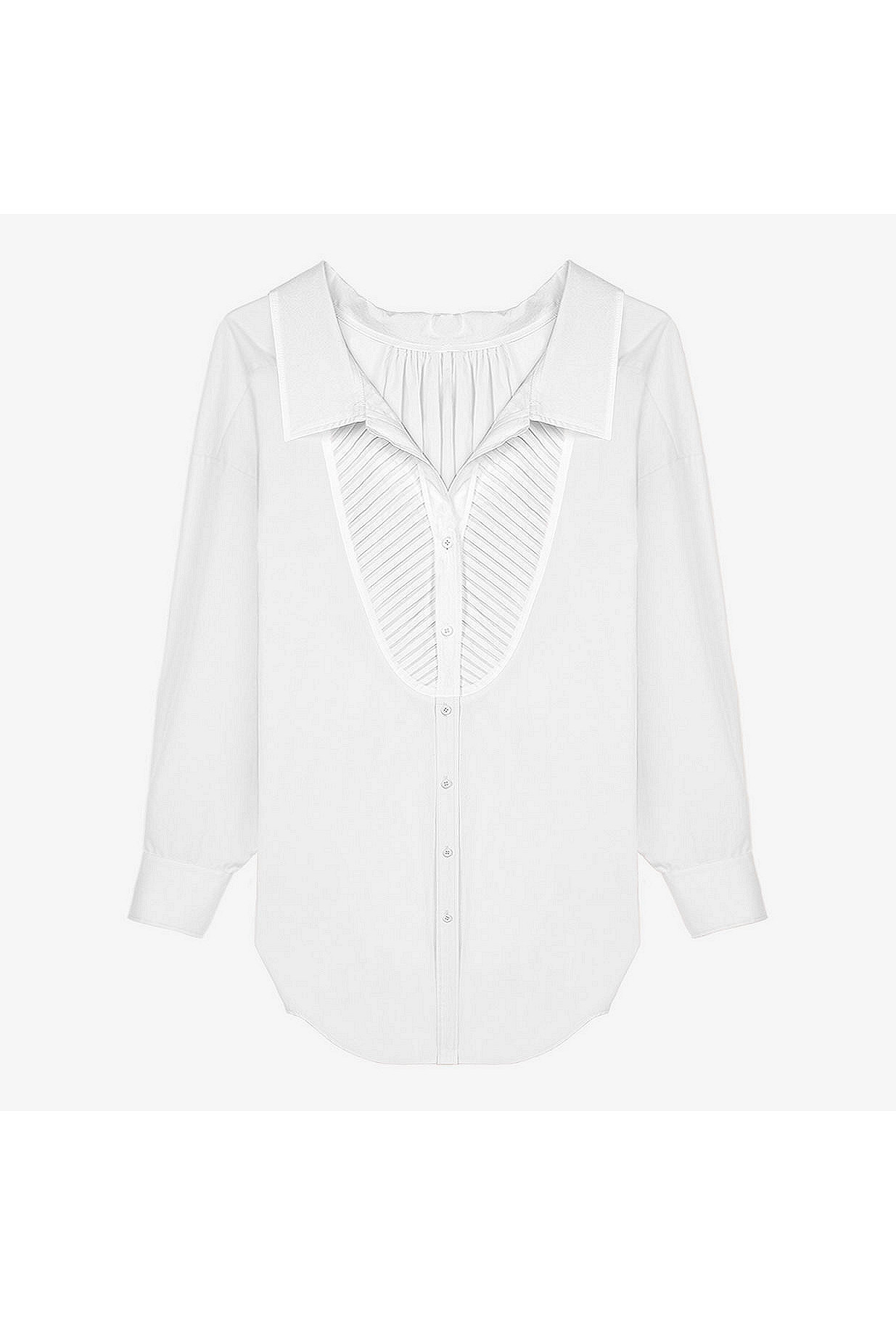 Shirt Bond color White | Mes Demoiselles Paris | Winter 2021