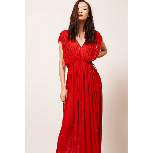red designer clothes