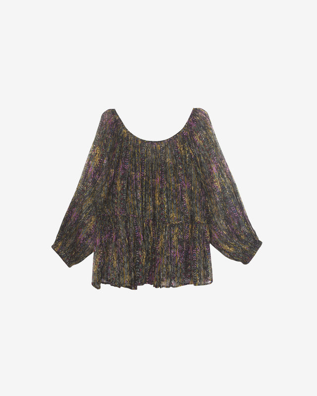 Katarina Blouse - Violine Gray - Image 1