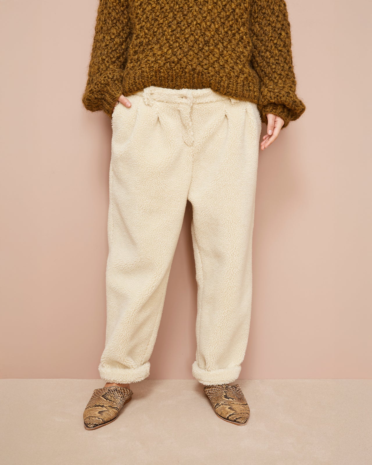 Mitch Pants - Ivory - Image 3