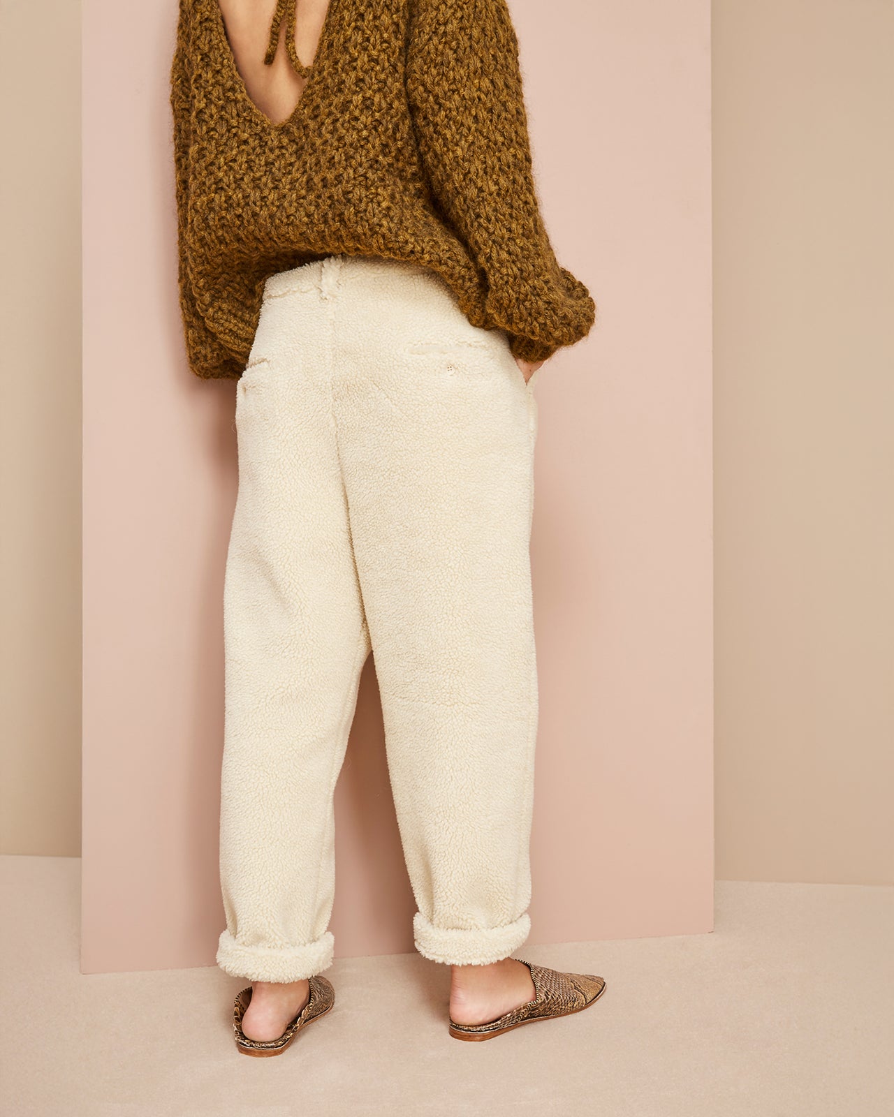 Mitch Pants - Ivory - Image 4
