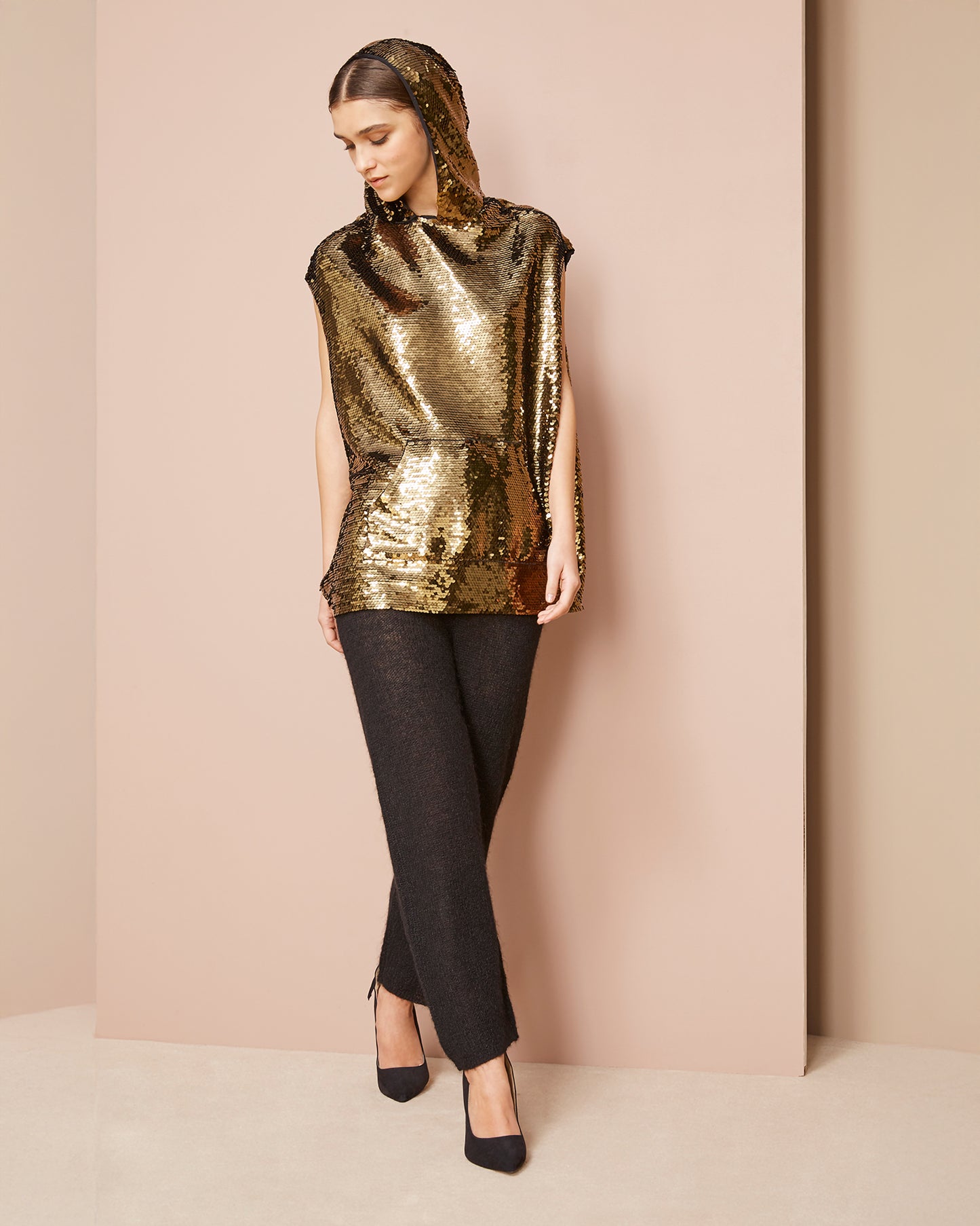 Rihanna Top - Bronze