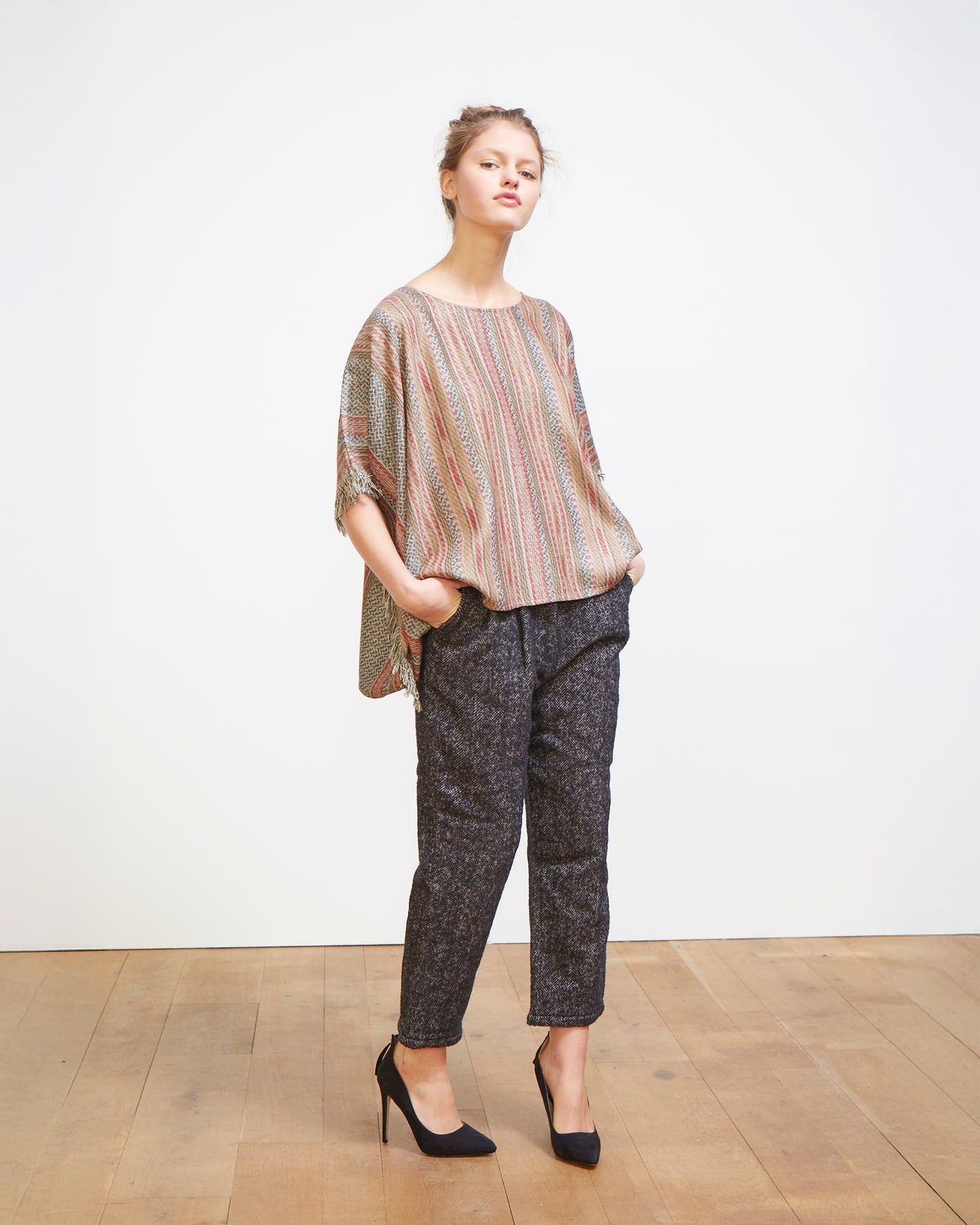 Scala Poncho - Red - Image 1